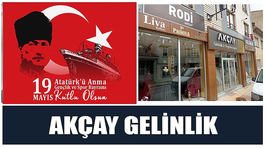 Akçay Gelinlik Firma Sahibi Yurdagül Akçay’ın 19 Mayıs Atatürk'ü Anma, Gençlik ve Spor Bayramı Kutlaması