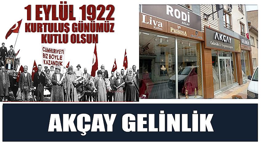 Akçay Gelinlik Firma Sahibi Yurdagül Akçay’ın 1 Eylül Uşak'ın Düşman İşgalinden Kurtuluş Günü Kutlaması