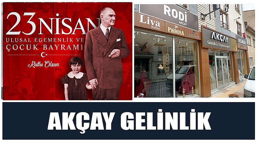 Akçay Gelinlik Firma Sahibi Yurdagül Akçay’ın 23 Nisan Ulusal Egemenlik ve Çocuk Bayramı Kutlaması