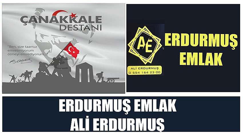 Erdurmuş Emlak Firma Sahibi Ali Erdurmuş’un 18 Mart Çanakkale Zaferi ve Şehitleri Anma Günü Kutlaması