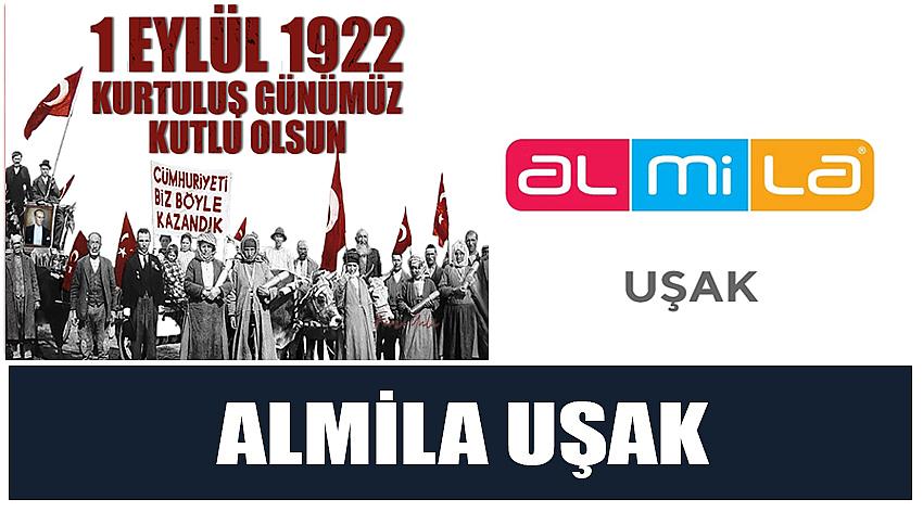 Almila Mobilya Uşak Şubesi Umut Büyüksarı’nın 1 Eylül Uşak'ın Düşman İşgalinden Kurtuluş Günü Kutlaması