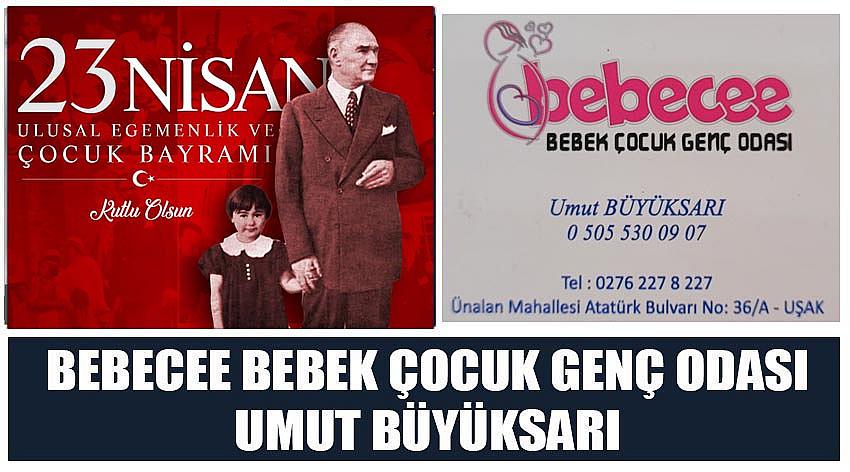 Bebecee Bebek Çocuk Genç Odası Umut Büyüksarı’nın 23 Nisan Ulusal Egemenlik ve Çocuk Bayramı Kutlaması