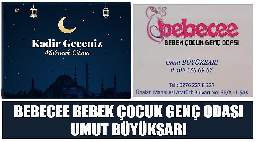 Bebecee Bebek Çocuk Genç Odası Umut Büyüksarı’nın Kadir Gecesi Kutlaması