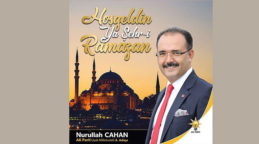 AK Parti Uşak Milletvekili Aday Adayı Nurullah Cahan’ın Ramazan Ayı Kutlaması