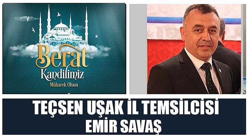 TEÇSEN Uşak İl Temsilcisi Emir Savaş'ın Berat Kandili  Kutlaması