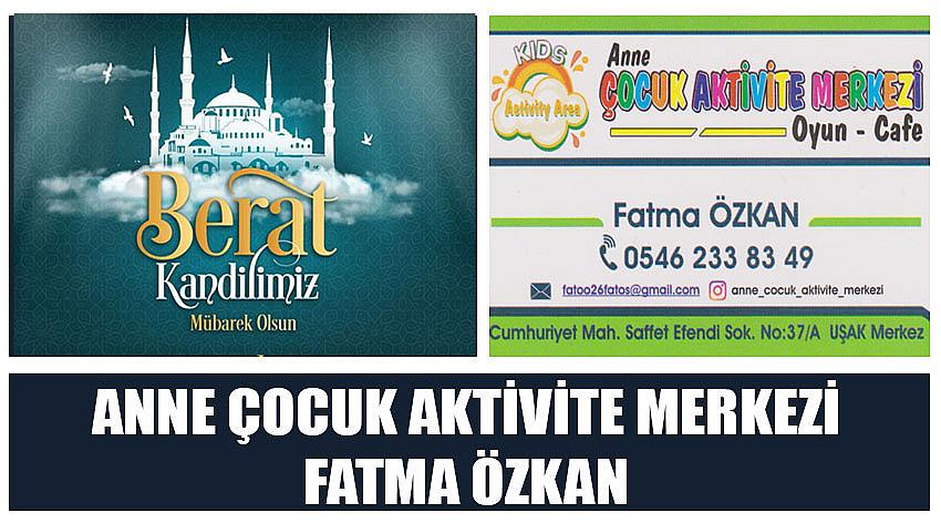 Anne Çocuk Aktivite Merkezi Sahibi Fatma Özkan'ın  Berat Kandili  Kutlaması