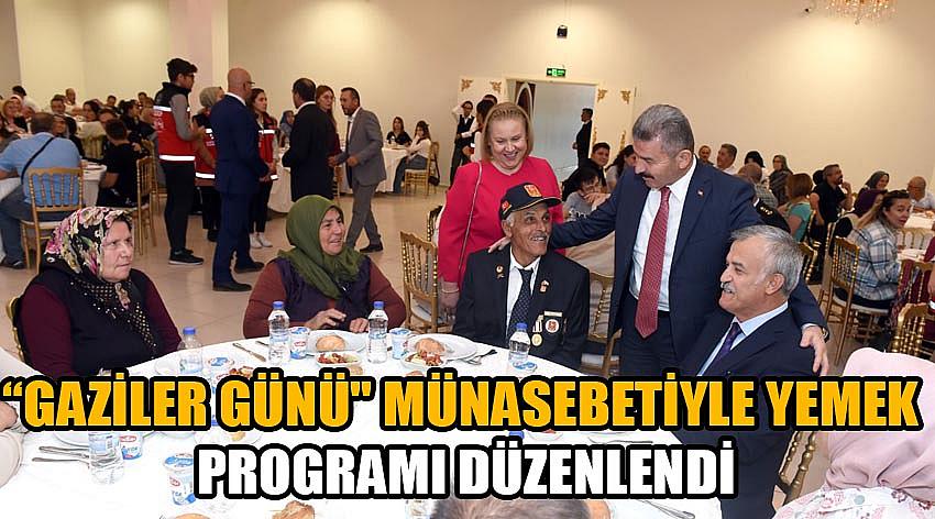 Gaziler Günü Münasebetiyle Yemek Programı Düzenlendi