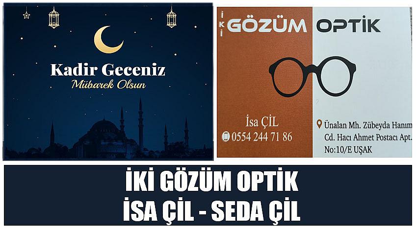 İki Gözüm Optik Firma Sahibi İsa Çil – Seda Çil’in Kadir Gecesi Kutlaması