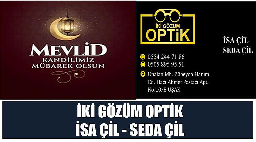 İki Gözüm Optik Firma Sahibi İsa Çil – Seda Çil’in Mevlid Kandili Kutlaması