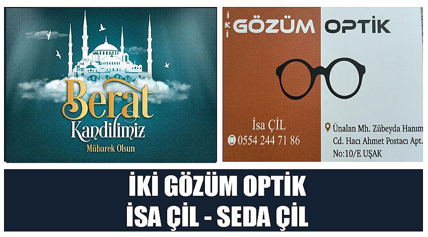 İki Gözüm Optik Firma Sahibi İsa Çil – Seda Çil’in Berat Kandili  Kutlaması