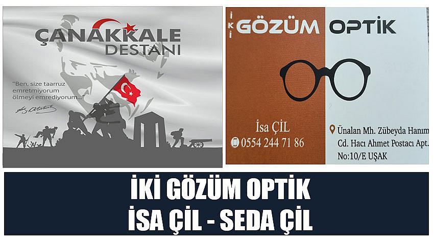 İki Gözüm Optik Firma Sahibi İsa Çil – Seda Çil’in 18 Mart Çanakkale Zaferi ve Şehitleri Anma Günü Kutlaması