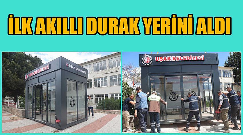 Konfor ve Güvenlik Sunan Akıllı Durakların İlki Vatandaşla Buluştu