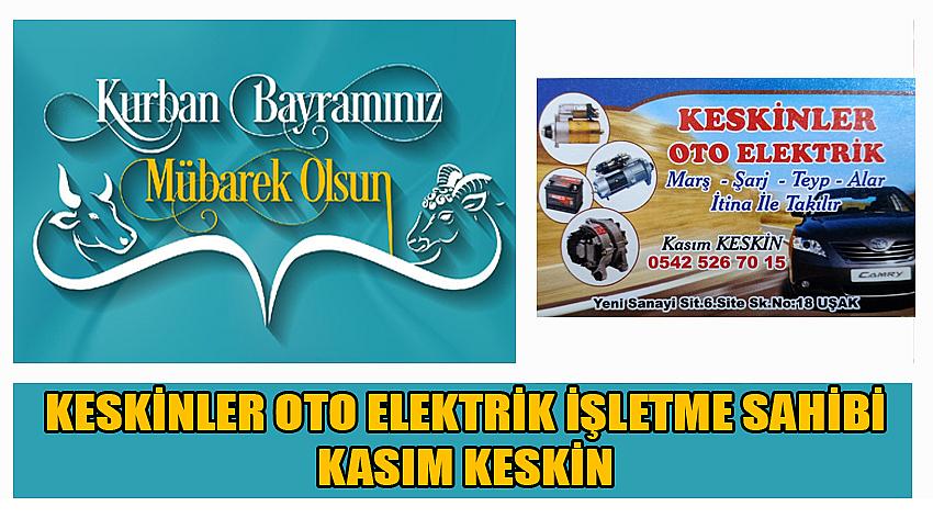 Keskinler Oto Elektrik Firma Sahibi Kasım Keskin'in Kurban Bayramı Kutlaması