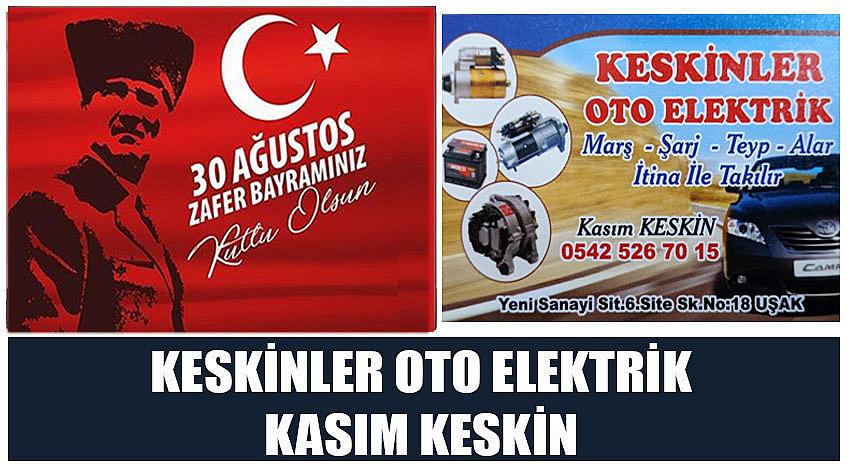 Keskinler Oto Elektrik Firma Sahibi Kasım Keskin’in 30 Ağustos Zafer Bayramı Kutlaması