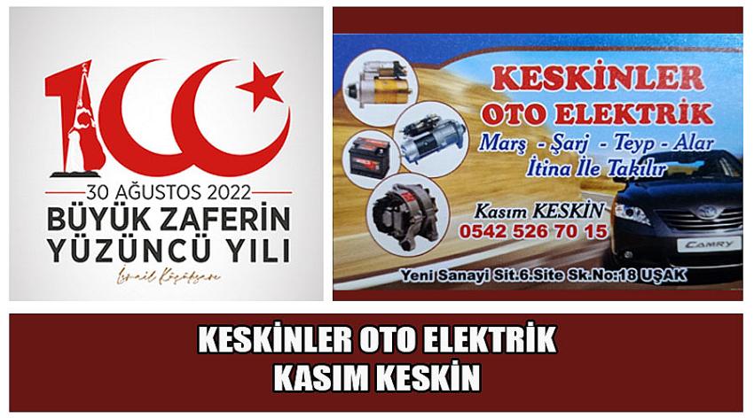 Keskinler Oto Elektrik Firma Sahibi Kasım Keskin’in 30 Ağustos Zafer Bayramı Kutlaması