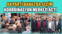 Ak Parti Banaz’da Seçim Koordinasyon Merkezi Açtı.