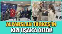 Merhum Alpaslan Türkeş'in Kızı Ayyüce Türkeş Uşak’a Geldi!