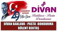 Divan Baklava & Pasta & Dondurma Firma Sahibi Bülent Bektaş’ın 29 Ekim Cumhuriyet Bayramı Kutlaması