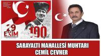 Sarayaltı Mahallesi Muhtarı Cemil Cevher'in 29 Ekim Cumhuriyet Bayramı Kutlaması