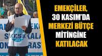 Emekçiler, 30 Kasım’da Merkezi Bütçe Mitingine katılacak