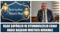 Uşak Şoförler ve Otomobilciler Esnaf Odası Başkanı Mustafa Korkmaz’ın Regaip Kandili  Kutlaması