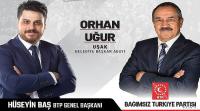 BTP Uşak Belediye Başkan adayı Emekli Öğretmen Orhan Uğur oldu