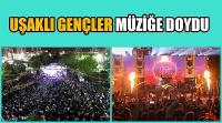 Uşaklı Gençler Müziğe Doydu