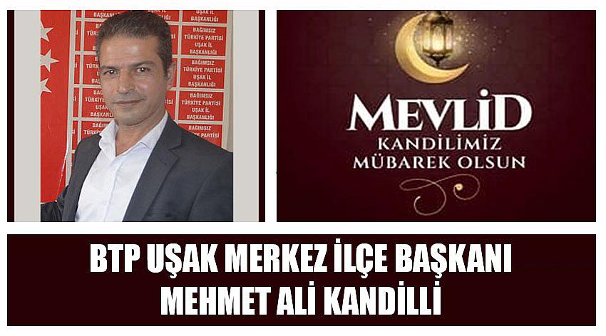 Bağımsız Türkiye Partisi Uşak Merkez İlçe Başkanı Mehmet Ali Kandilli'nin Mevlid Kandili Kutlaması