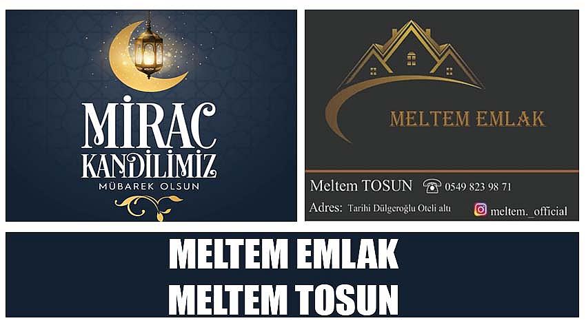 Meltem Emlak Firma Sahibi Meltem Tosun’un Miraç Kandili Kutlaması