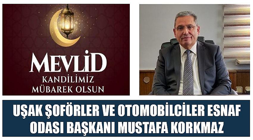 Uşak Şoförler ve Otomobilciler Esnaf Odası Başkanı Mustafa Korkmaz’ın Mevlid Kandili  Kutlaması