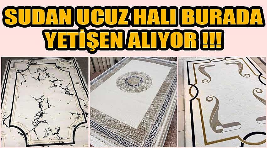  Yüzde 60 Zararına Satılan Halı, Fuarı Uşak'ta Açılıyor!