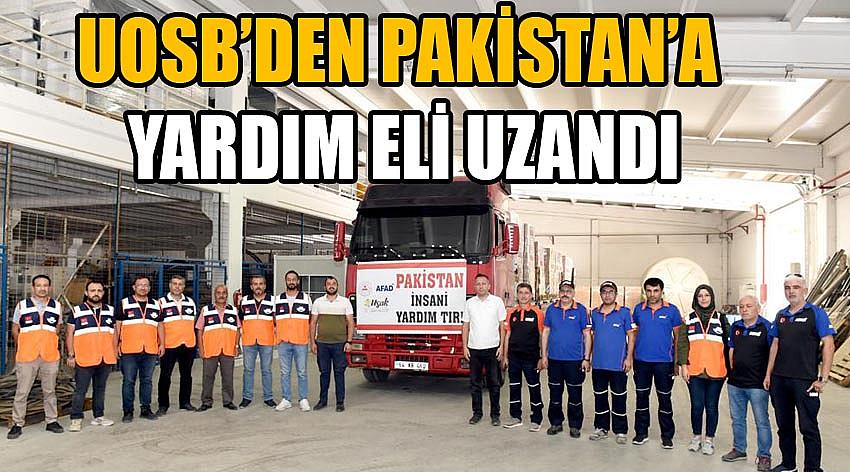 UOSB’den Pakistan’a Yardım Eli Uzandı