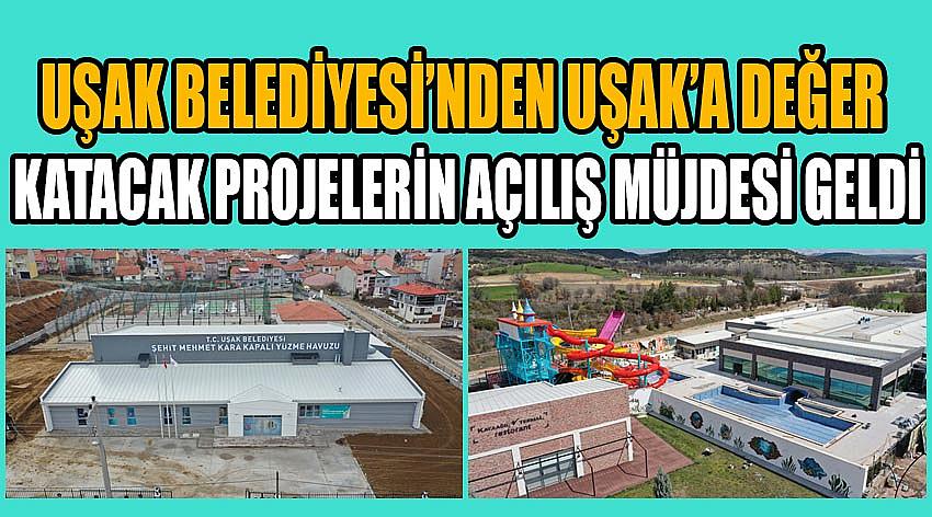 Uşak Belediyesi’nden Uşak’a Değer Katacak Projelerin Açılış Müjdesi Geldi