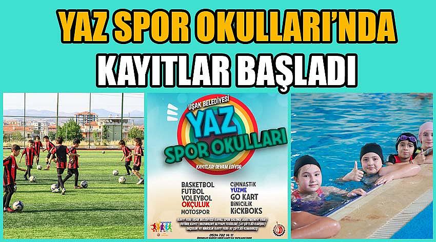 Uşak Belediyesi Çocukların Tatiline Değer Katıyor