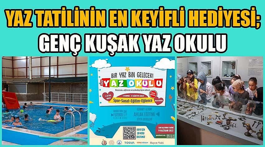 Uşak Belediyesi Genç Kuşak Yaz Okulu İle Çocukların Yanında