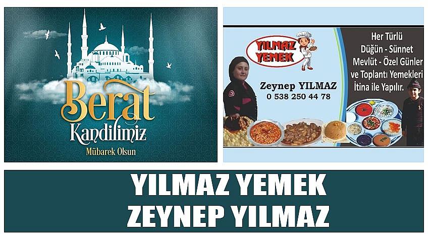 Yılmaz Yemek Firma Sahibi Zeynep Yılmaz’ın Berat Kandili Kutlaması